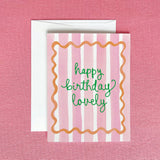 Happy Birthday Lovely Greeting Card