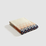 Cotton Sustainable Knit Throw Blanket | Vintage Icelandic