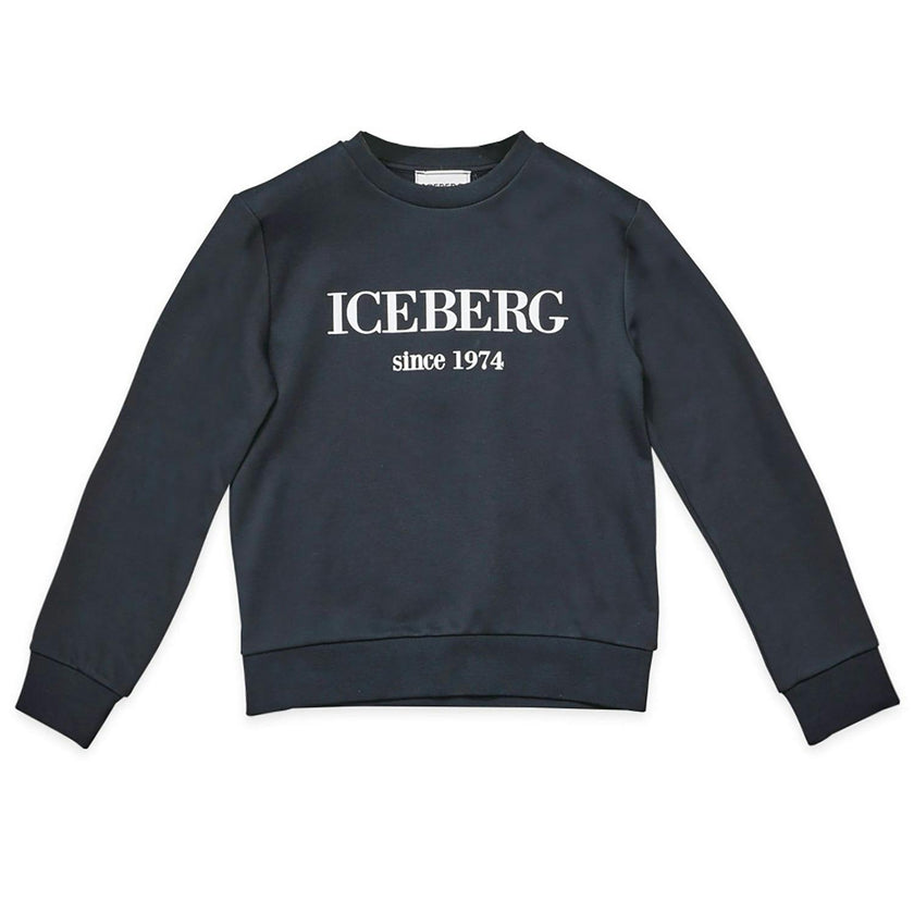 ICEBERG Classic Logo Sweatshirt - Black
