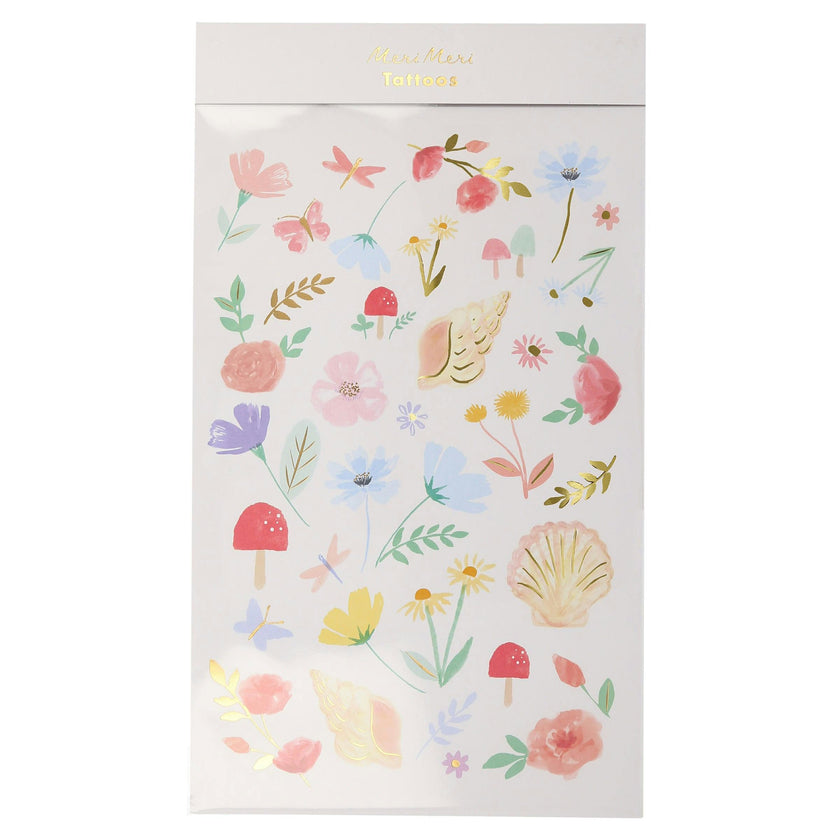 Floral Tattoo Sheets