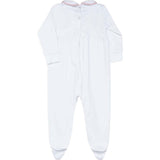 Nella Long Sleeve Smocked Footie