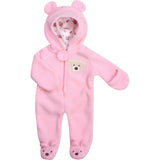 15" Doll Fleece Hooded Snowsuit