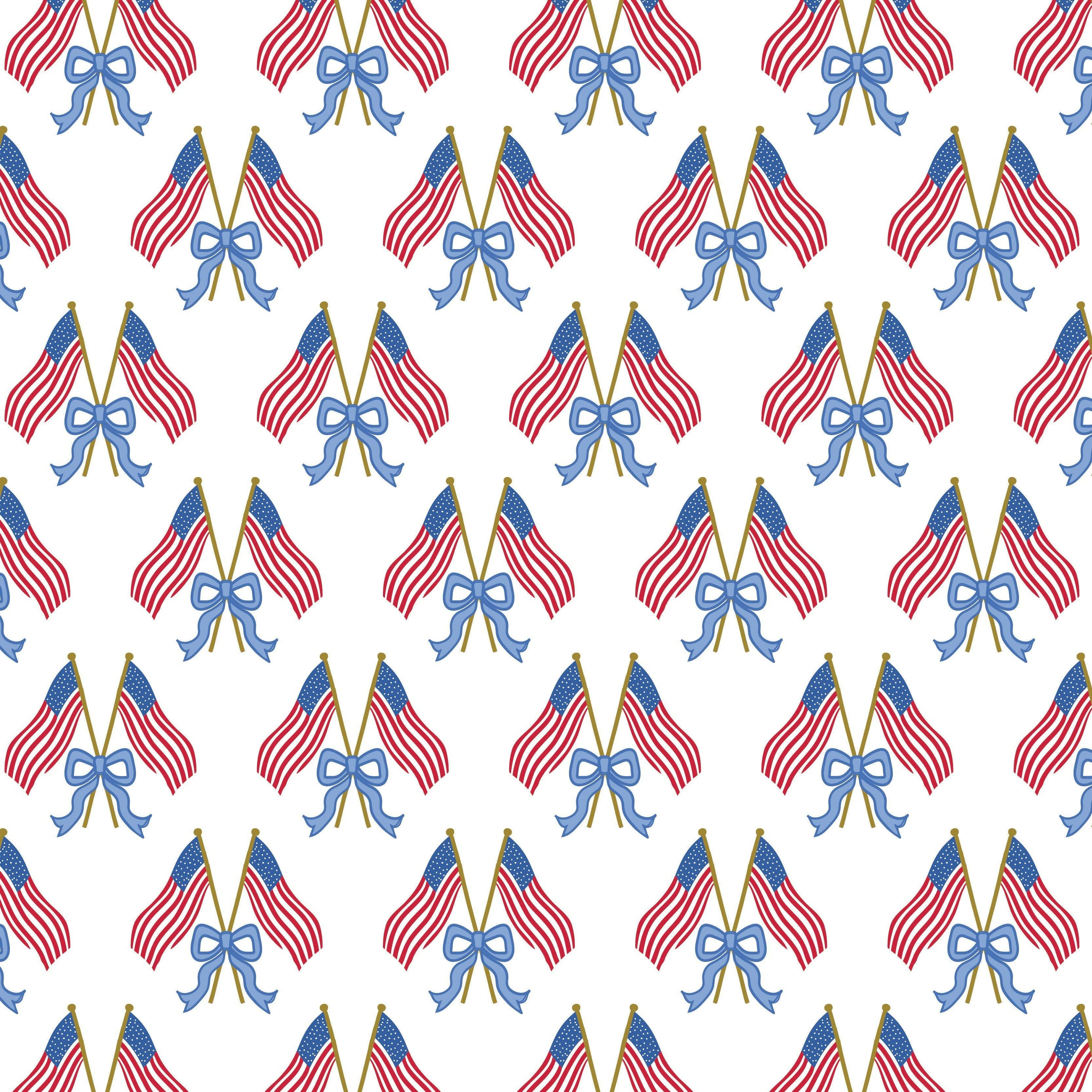 Eden Girls' Dress - Stars, Stripes and Bows