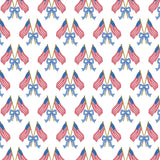 Parker Girls' Zipper Pajama - Stars, Stripes and Bows