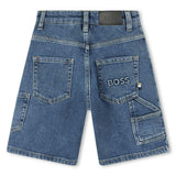 Blue Denim Shorts