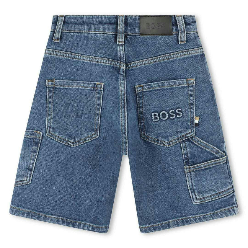 Blue Denim Shorts