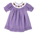 Purple Gingham Football  - Kate Dress