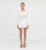 The Kaya Short - White Broderie