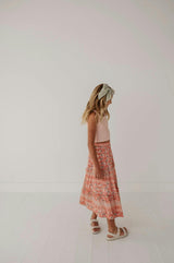 Tiered Maxi Skirt Ava Floral