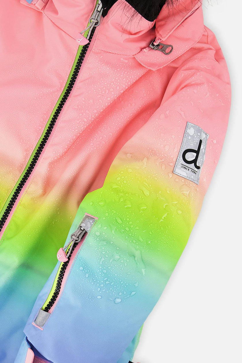 Two Piece Play Snowsuit Multicolor Gradient