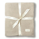 Chunky Knit Throw Blanket