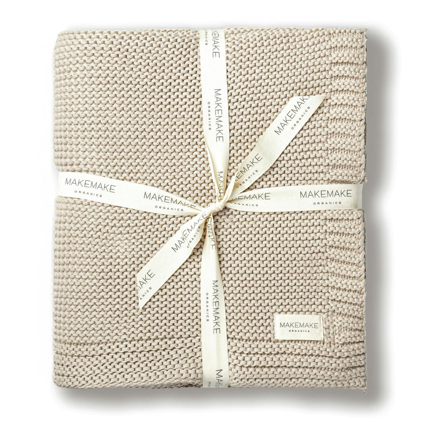 Chunky Knit Throw Blanket