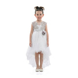 White Demi Glitter Dress