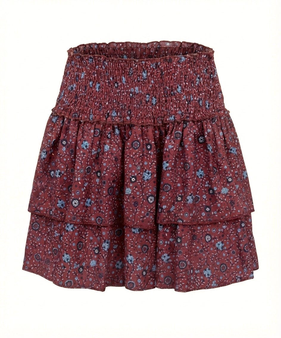 Scottie Skirt Amber Floral