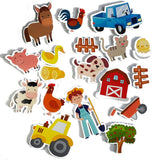 Buddy & Barney: Farm Bath Time Stickers