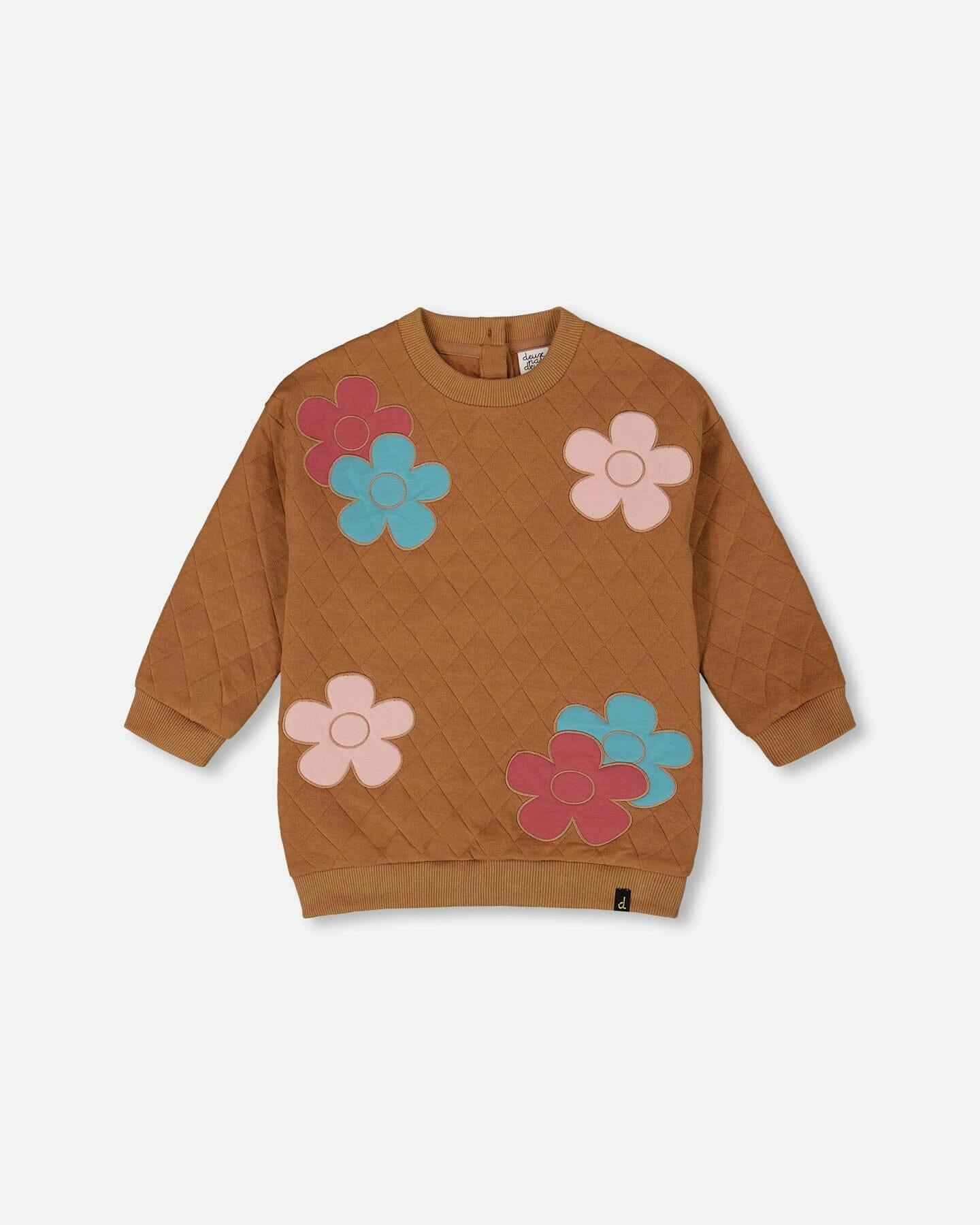 Quilted Tunic with Flowers
