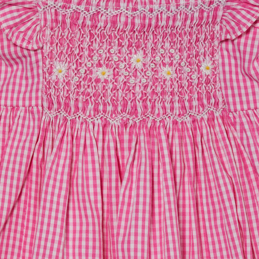 Hand-Smocked Baby Sun Dress Alba