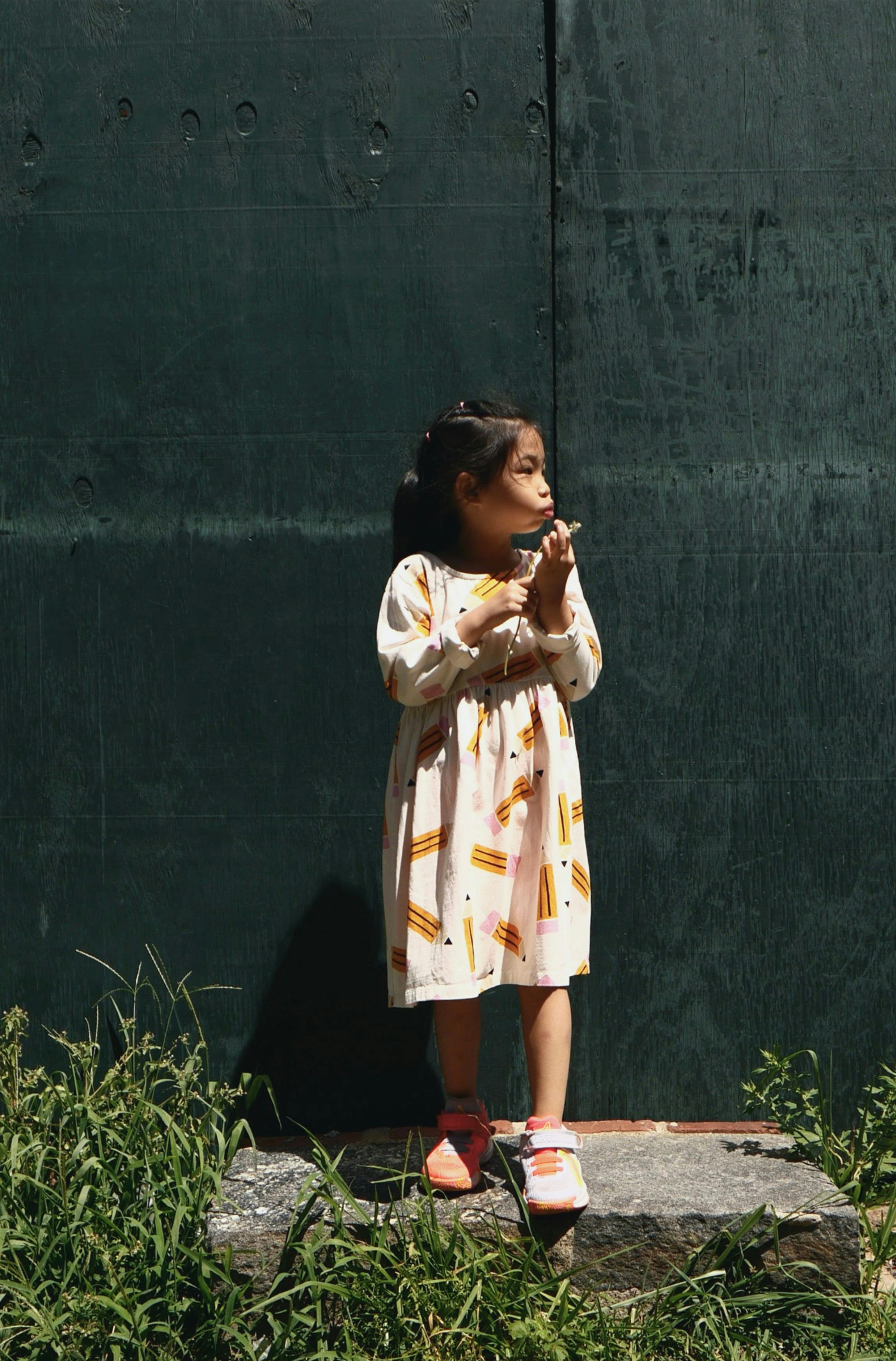 Recycled Jersey Pencil Kid Dress