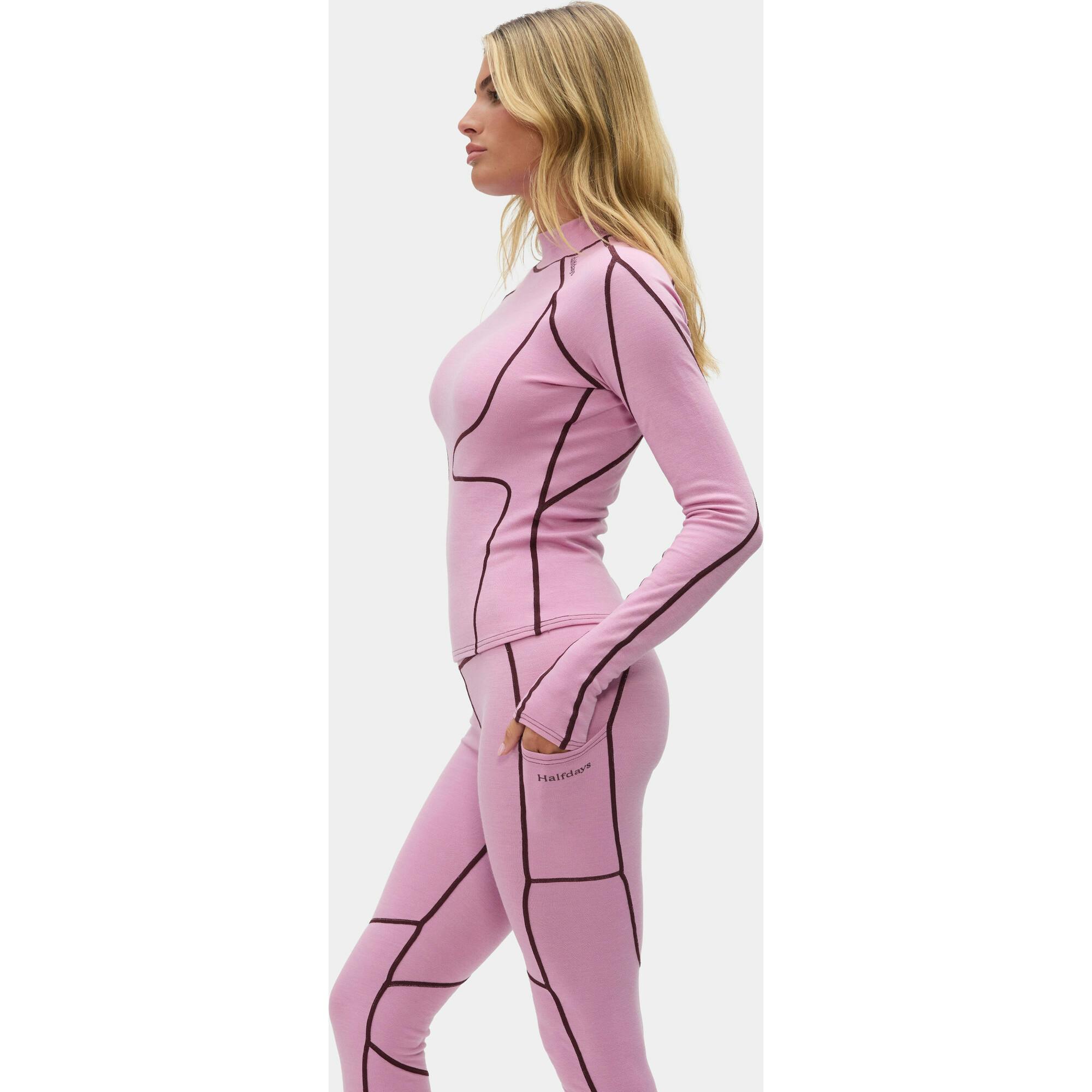Fay Midweight Merino Top Amethyst