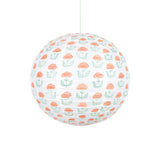 Flora Orange & Blue Lanterns