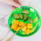 Posh Emerald City Round Plates - 2 Size Options