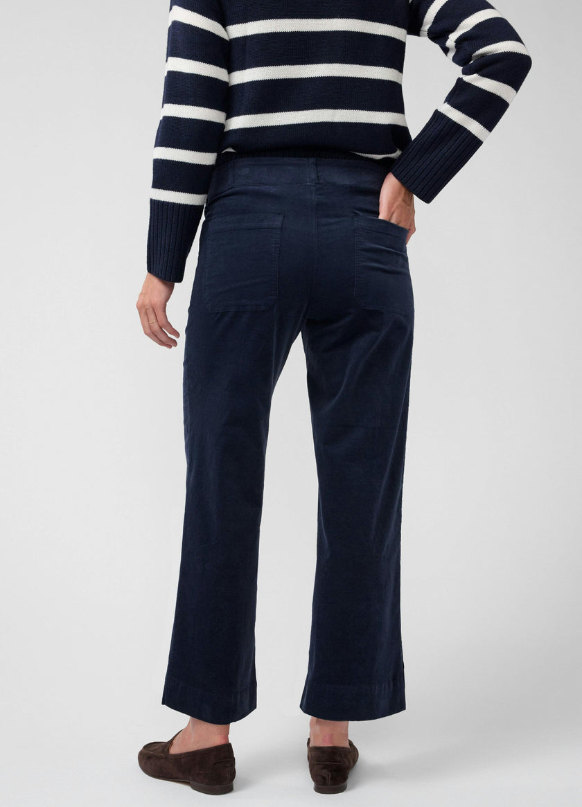 Stretch Cord Ankle Maternity Pant