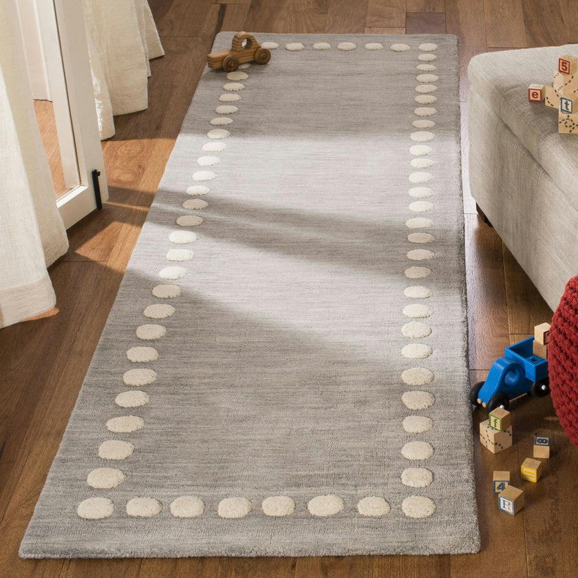 Kids Parker Rug, Grey