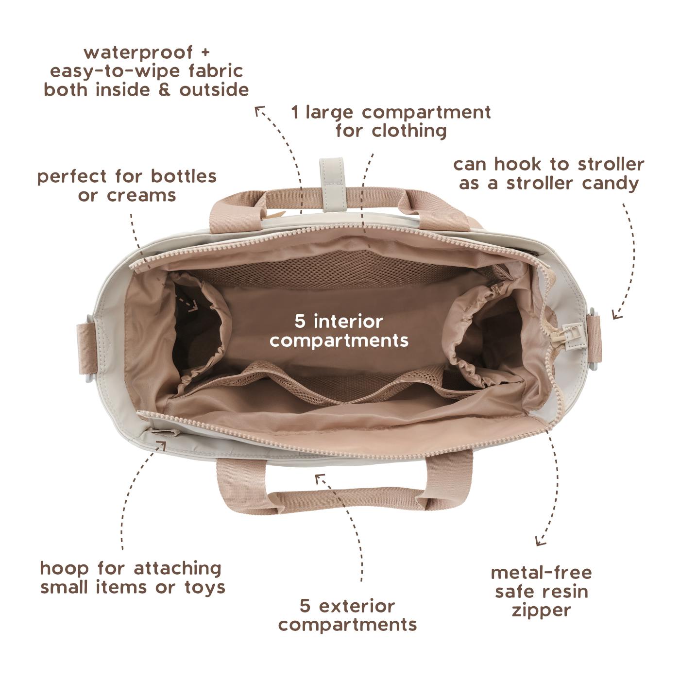 MARSU diaper bag