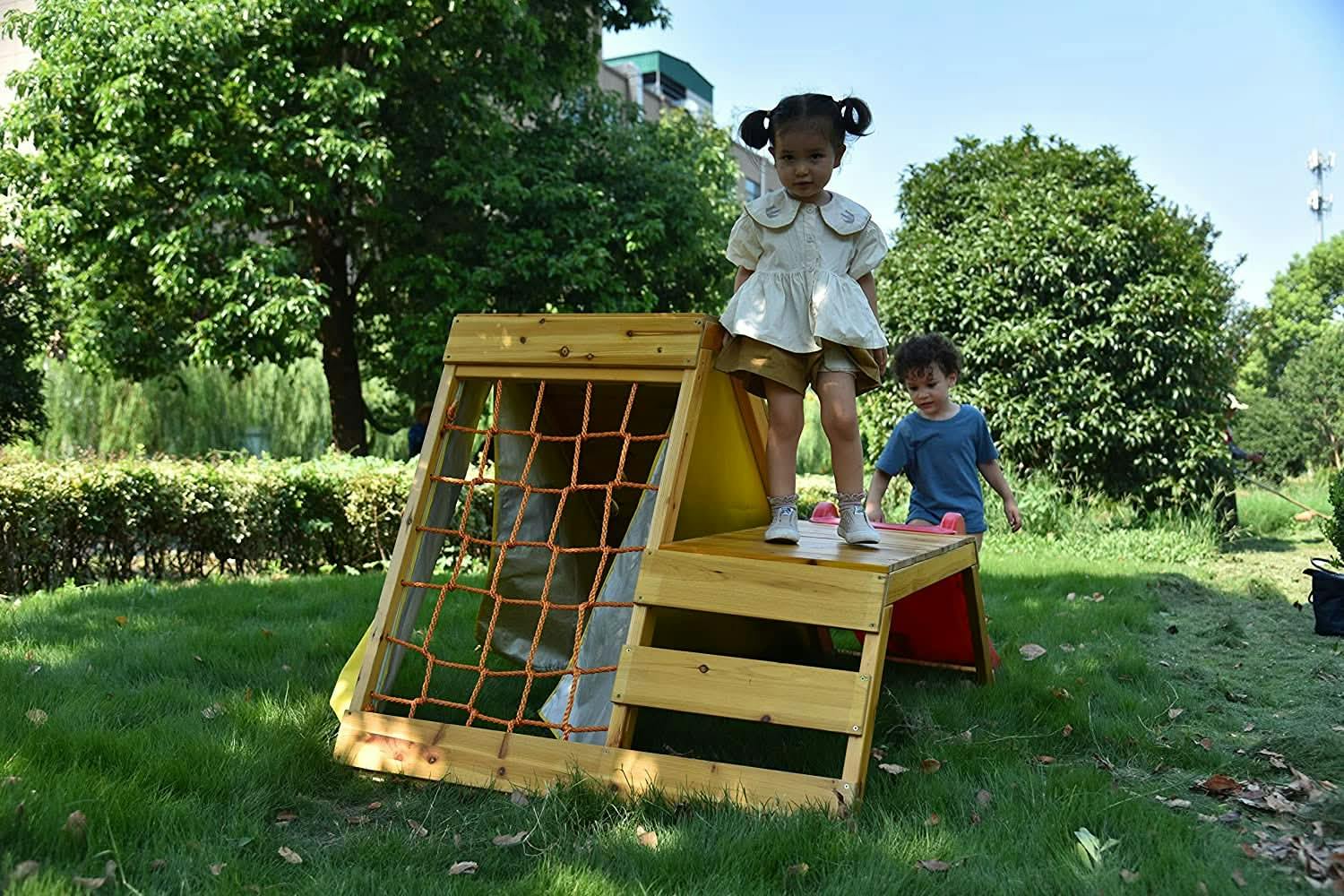 Palm - 5-In-1 Outdoor And Indoor Playground Playset