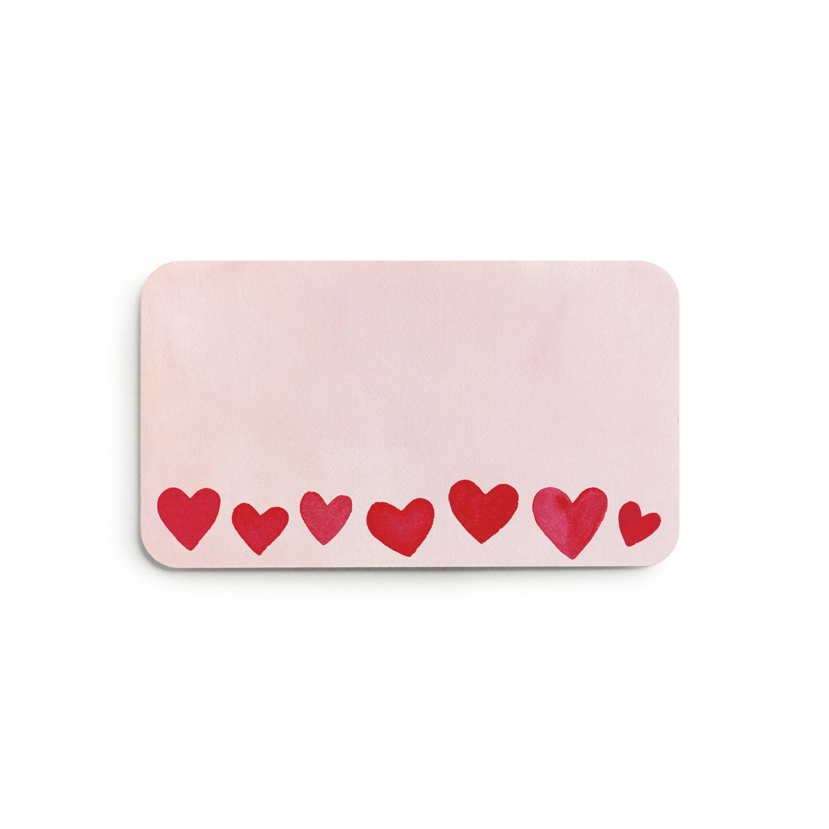 Mini Hearts Blush Little Notes®