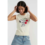 Cotton Snoopy Cherry Tank