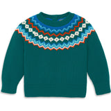 Baby fair isle sweater