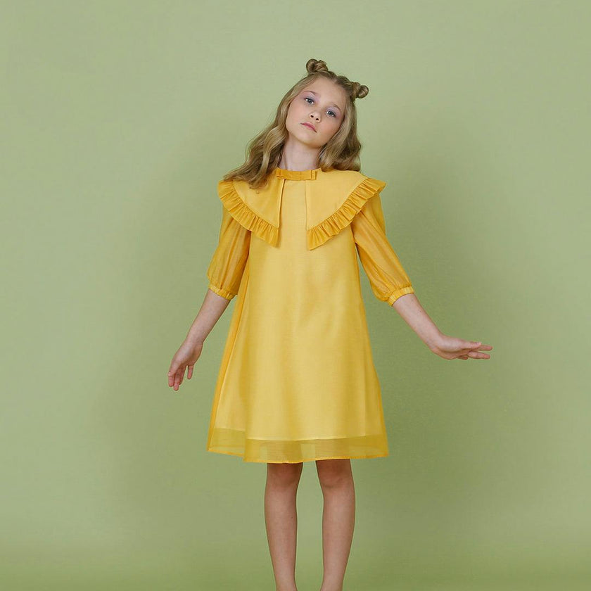 Avery dress (marigold organza)