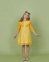 Avery dress (marigold organza)
