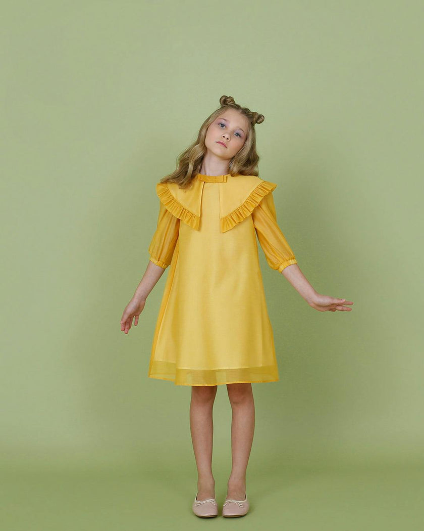 Avery dress (marigold organza)