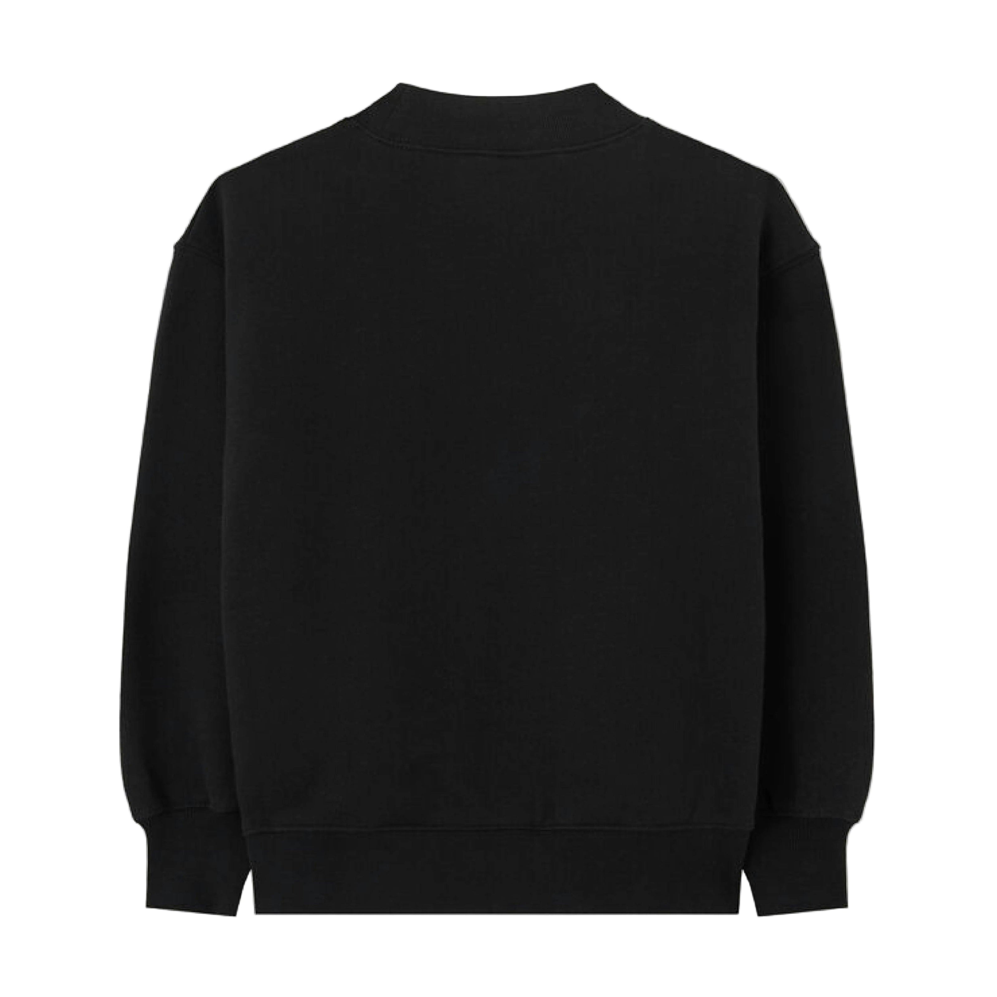 Black Palm Dog Graphic Sweatshirt