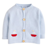 Crochet Cardigan - Sailboat