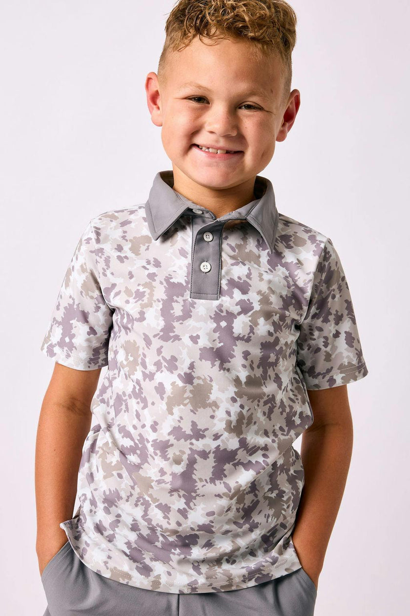 camo polo shirt