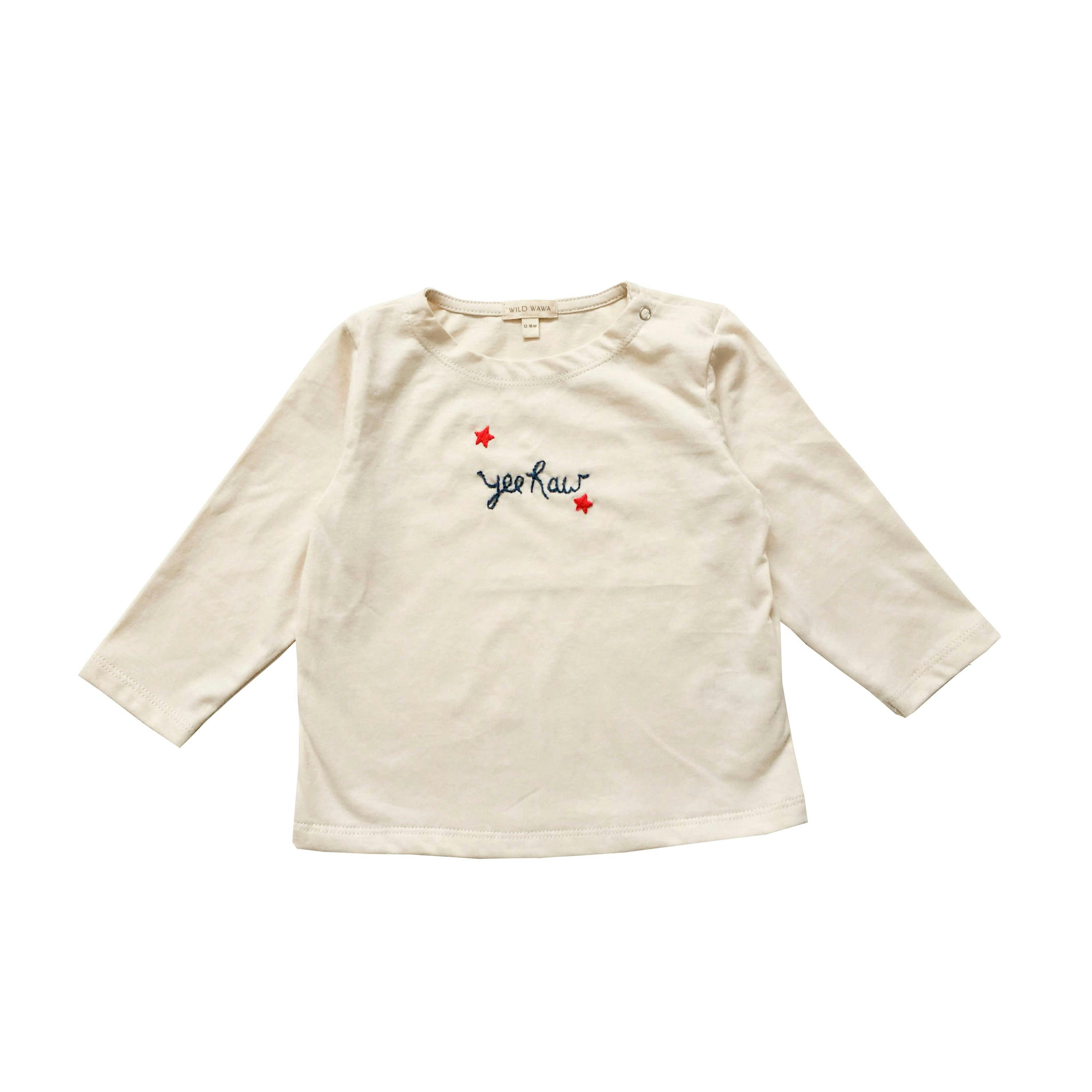 Embroidered Top in Yeehaw