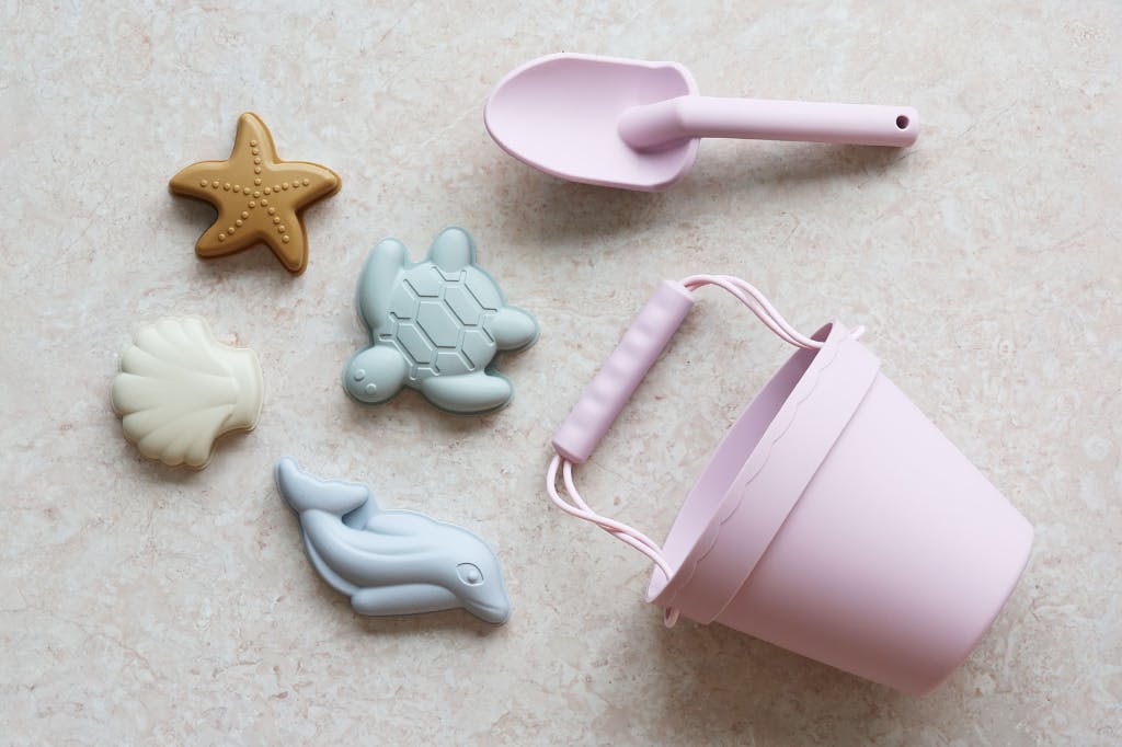 Food-Grade Silicone Beach Bucket Set