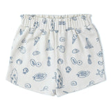 Organic Drop Shoulder Tee & Shorts Set - Coastal