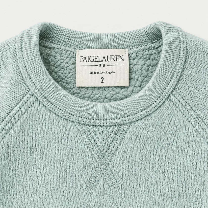 Sherpa Raglan Sweatshirt + Jogger Set