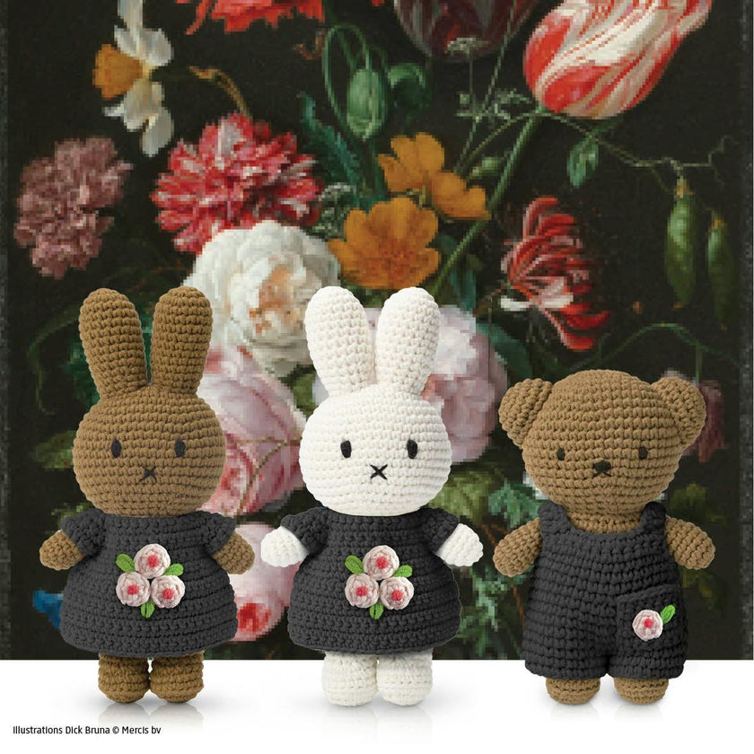 Miffy Rijksmuseum Still Life with Flowers Doll
