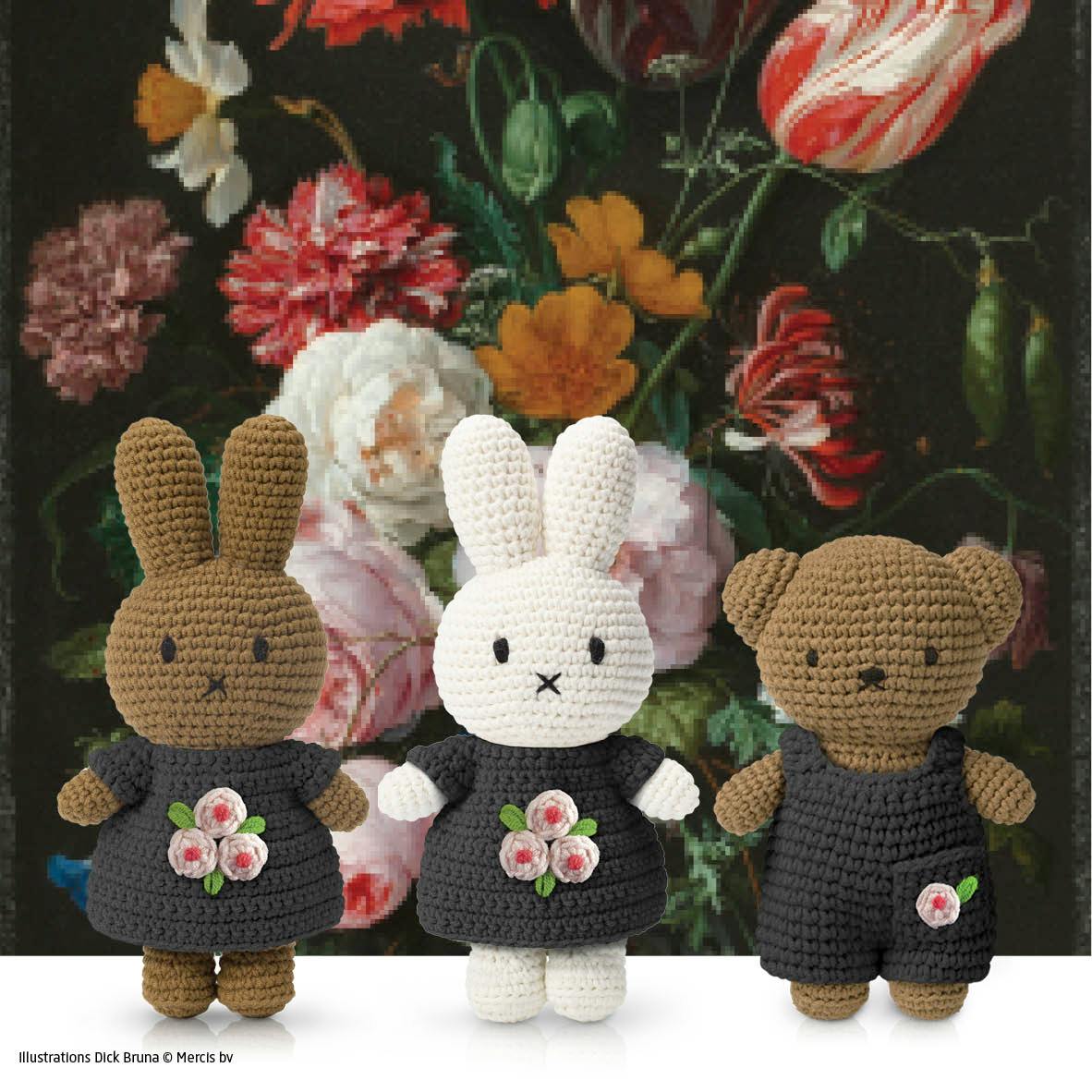 Miffy Rijksmuseum Still Life with Flowers Doll