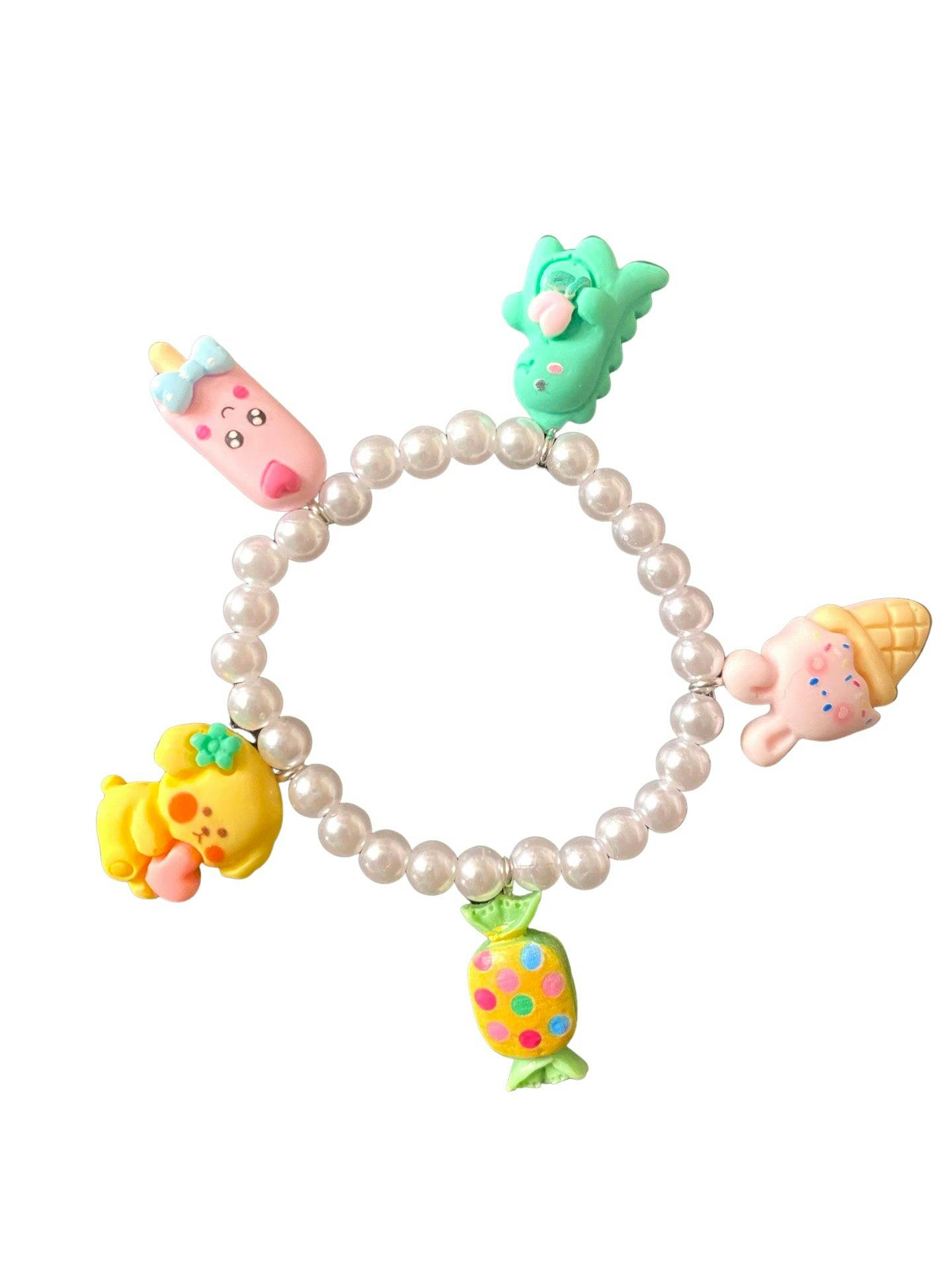 Pearl Charm Bracelet