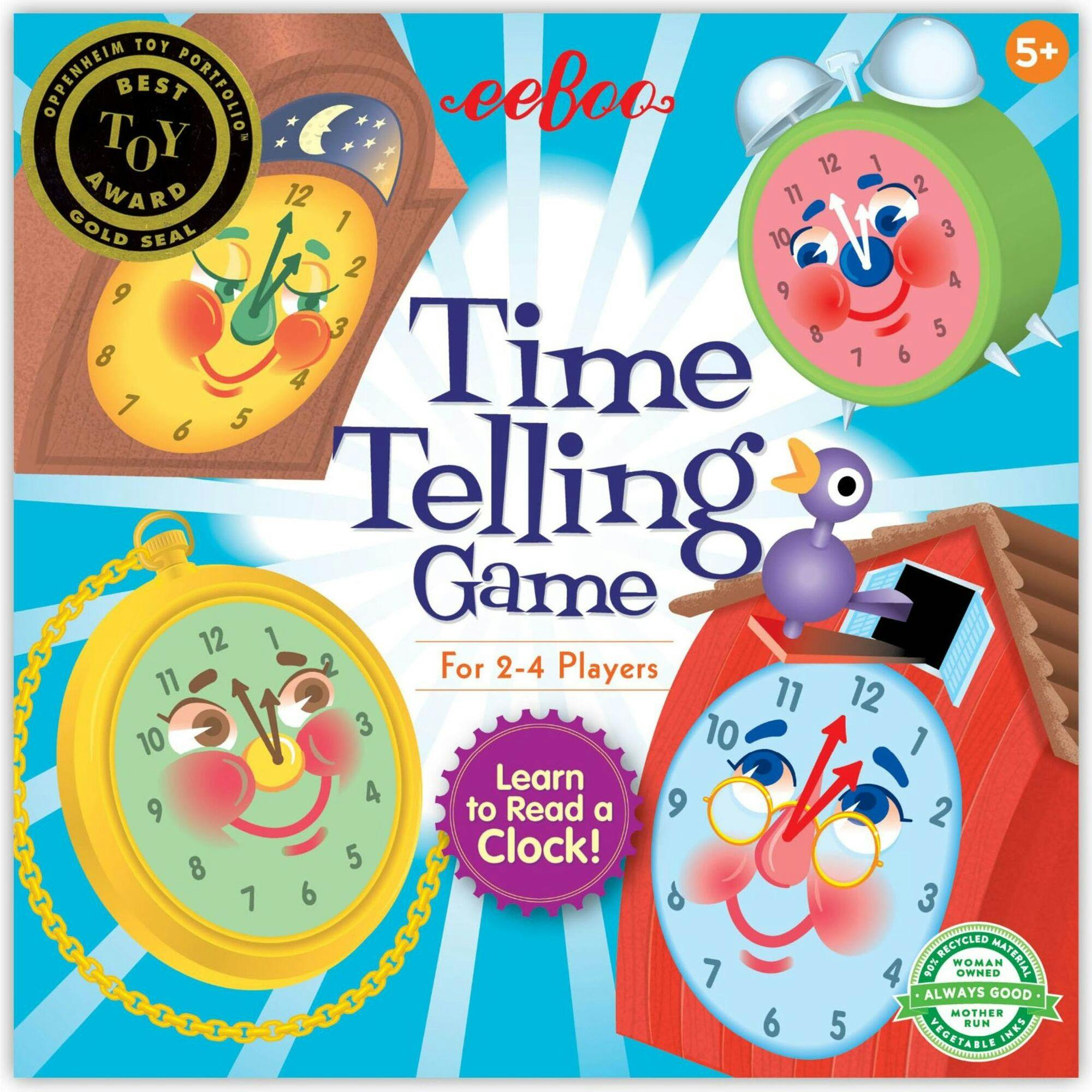 Time Telling Game Ages 5+