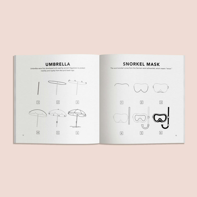 Summer Things: How to Draw Books for Kids featuring Beach Fun, Summer Camp, Picnics, and More