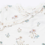 Flower Ducklings - Kimono Gown & Knot Headband