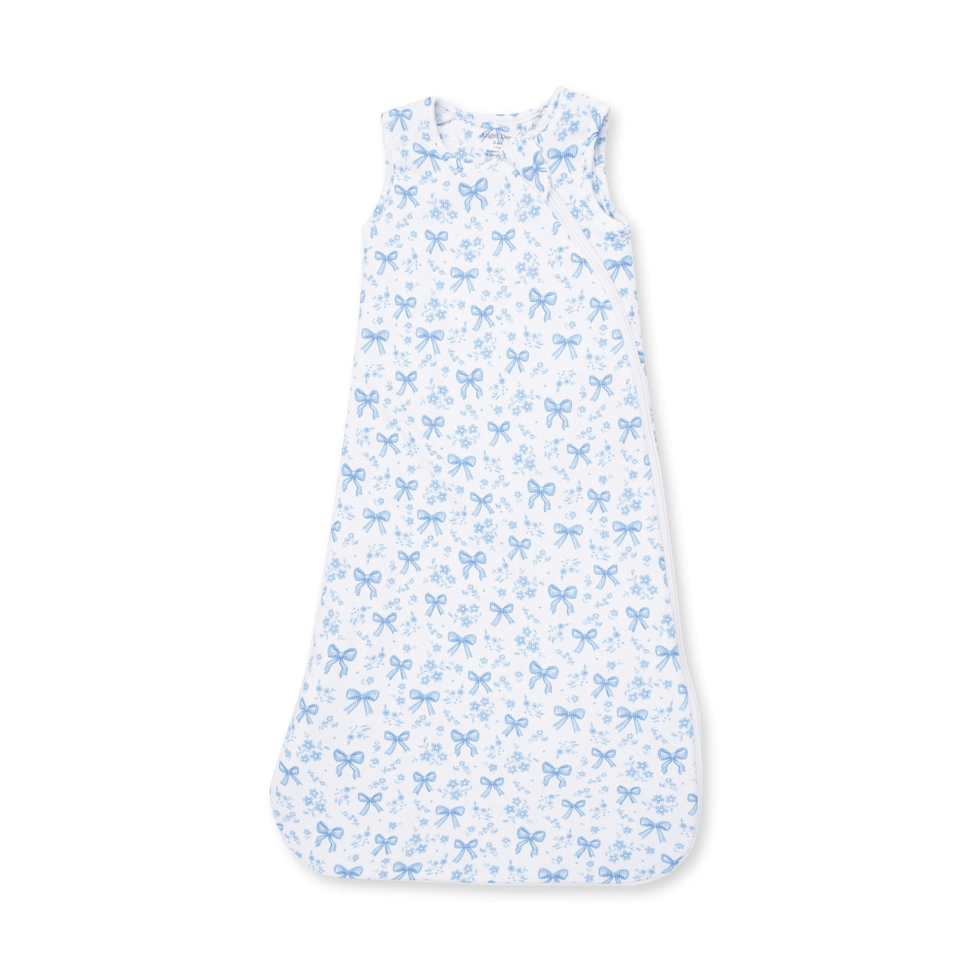 Blue Bows and Flowers - Sleep Bag