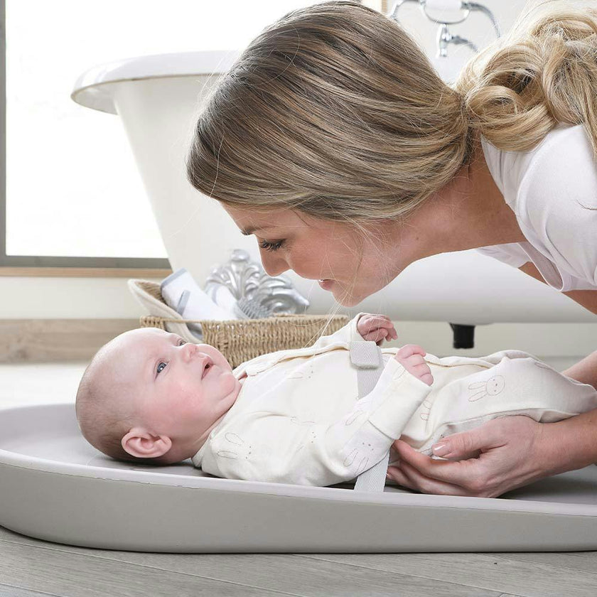 Changing Essentials Kit: Shnuggle Changing Mat + Diaper Pail + Better Bag Liners (90 Day Supply)